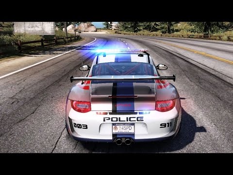 Need For Speed Hot Pursuit Porsche 911 GT3 RS Police Test Drive Gameplay HD 1080p60FPS