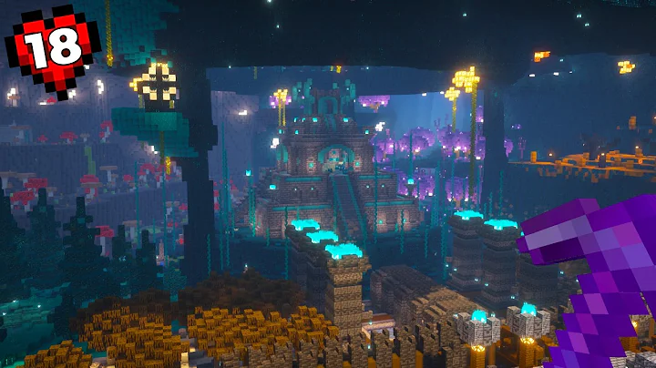 I Built a NEW DIMENSION in Minecraft Hardcore!