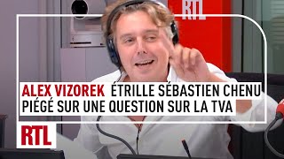 Alex Vizorek étrille Sébastien Chenu, numéro 2 du RN, piégé sur une question sur la TVA