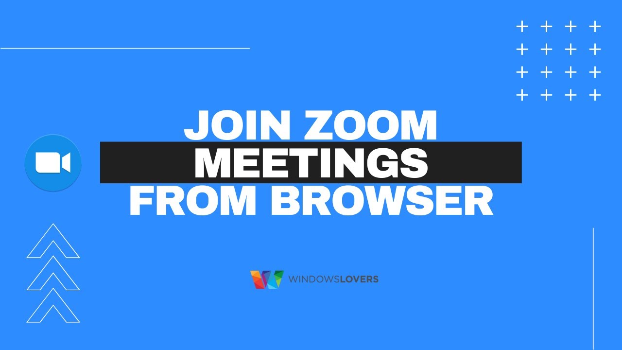 How To Join A Zoom Meeting Without Downloading From... - youtube