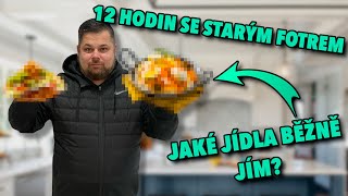 12 hodin se Starým Fotrem. Jaké jídla běžně jím? VLOG