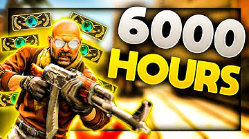 WHAT 6000 HOURS OF CS GO LOOKS LIKE