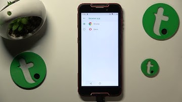 How to Set Google Chrome as Default Browser App on a CUBOT Quest