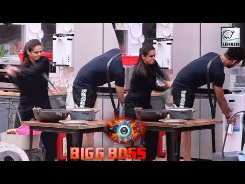 Bigg Boss 13 Preview: Madhurima Tuli Hits Vishal Aditya Singh With A Frying Pan