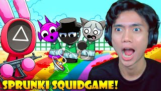 SPRUNKI IKUTAN SQUID GAME! #MaReact