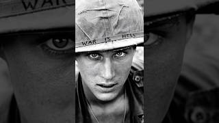 “War is Hell” – Vietnam Soldier Portrait 🇺🇸 #americanhistory #historyshorts
