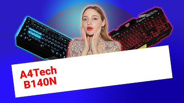 НИКС Компьютерный Супермаркет: видео про Клавиатура A4Tech B140N Проводная #1