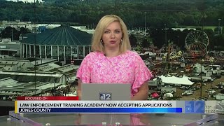 Applications available for Jones County Part-Time Law Enforcement Officer Academy