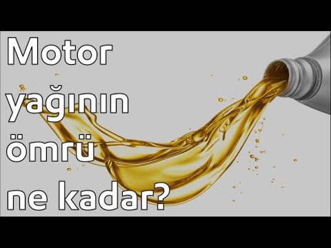 Video: Açılmış motor yağının raf ömrü nedir?