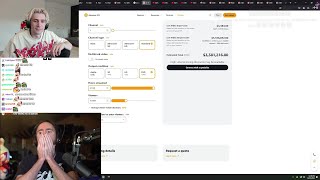 xQc Reacts to Asmongold Losing Twitch $3 Million Dollars in 2024