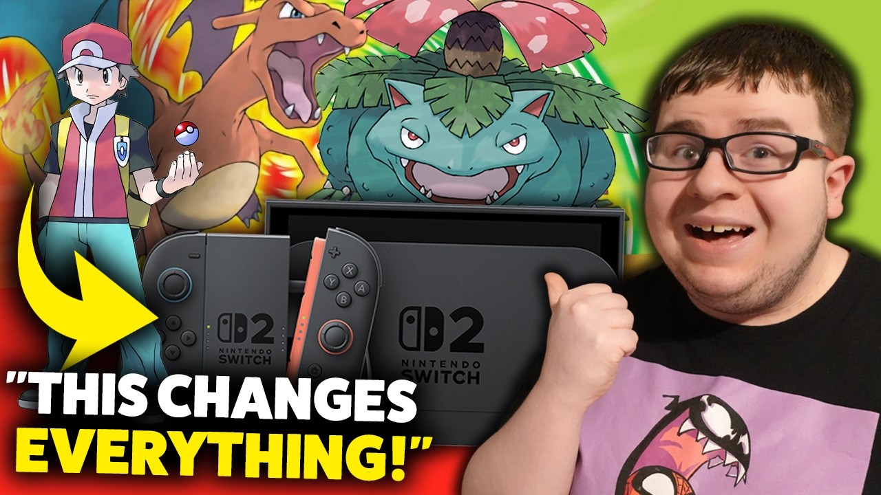 Pokémon Fire Red & Leaf Green — потрясающая игра на Nintendo Switch 2!