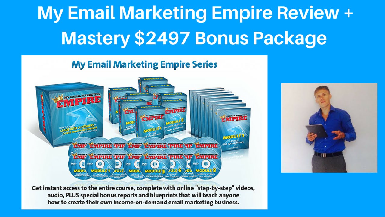 My Email Marketing Empire Review - Benefits and Features!