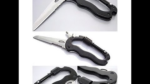 Hướng Dẫn Sử Dụng Móc Khóa Đa Năng 5 In 1 Phụ Kiện Du Lịch Dã Ngoại Kèm Vít Đa Năng Hợp Kim Nhôm