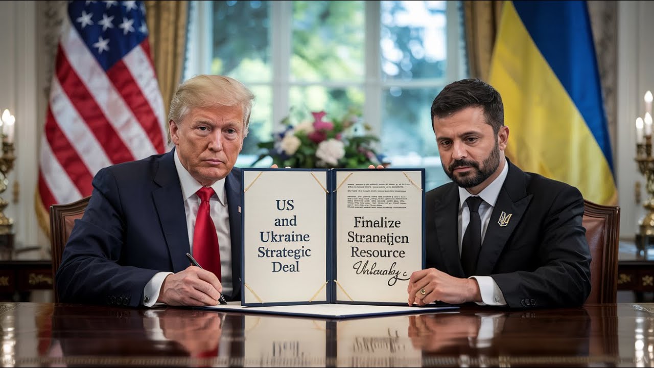 After Intense Diplomacy, US and Ukraine Finalize Strategic Resource Deal