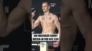 Ian Machado Garry MAKES weight for UFC 330 #ianmachadogarry #UFC #ufc330 #iangarry