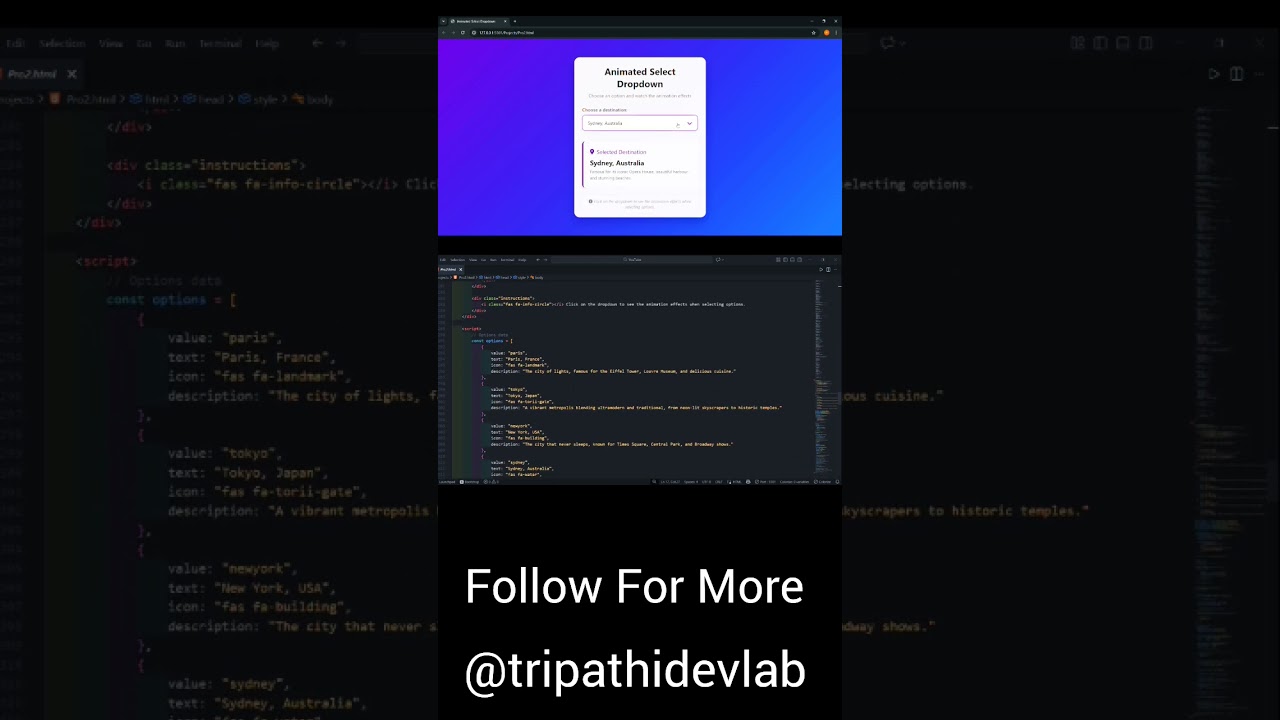 🎯 ANIMATED SELECTION CARDS with SMOOTH TRANSITIONS! ✨ 