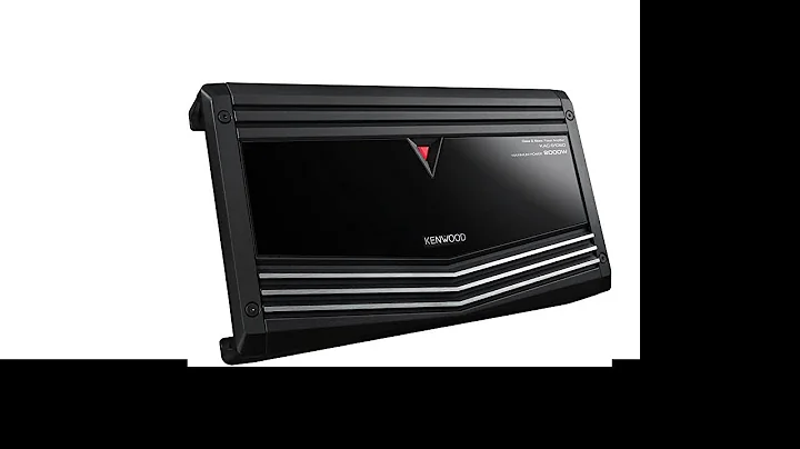 Kenwood KAC-9106D 2000W Monoblock Class D Car Audio Power Amplifier