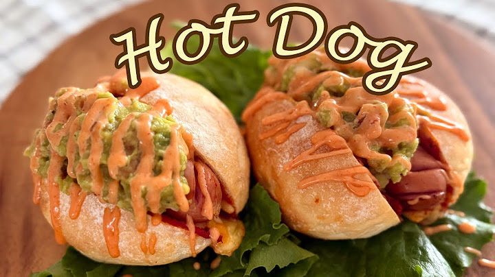 이건 팔아야 해! 과카몰리 듬뿍 모닝빵 핫도그 만들기 Hot Dog