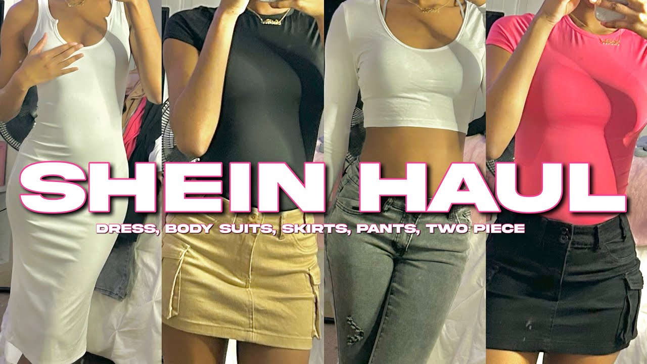 ПРИМЕРКА ОДЕЖДЫ SHEIN ☆ | боди, юбки, комплекты и т. д.