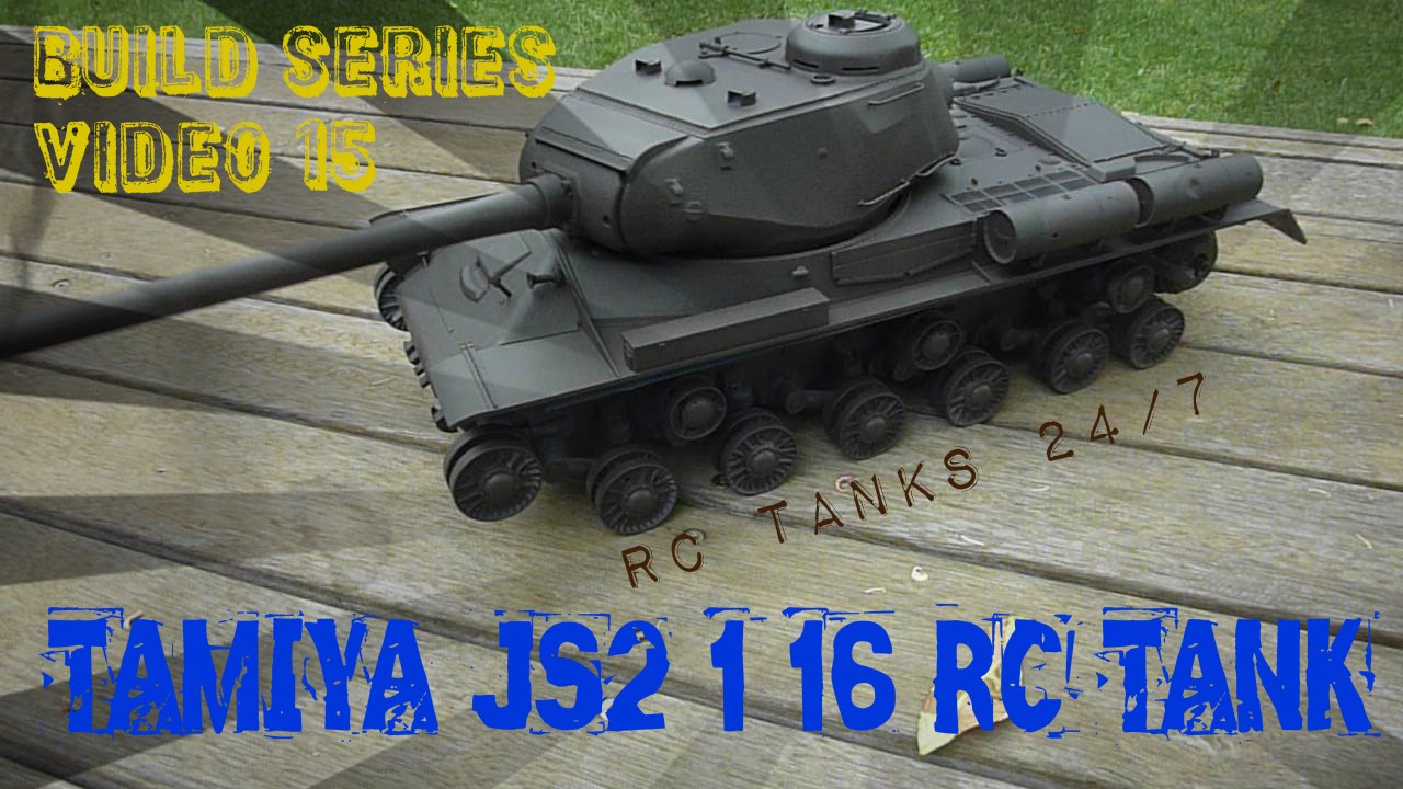 edmodo account create Tamiya JS-2 1/16 RC Tank Build Series Video 15