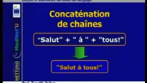 9   Eléments de base du langage Formation Java par Prof Zniber Taoufik
