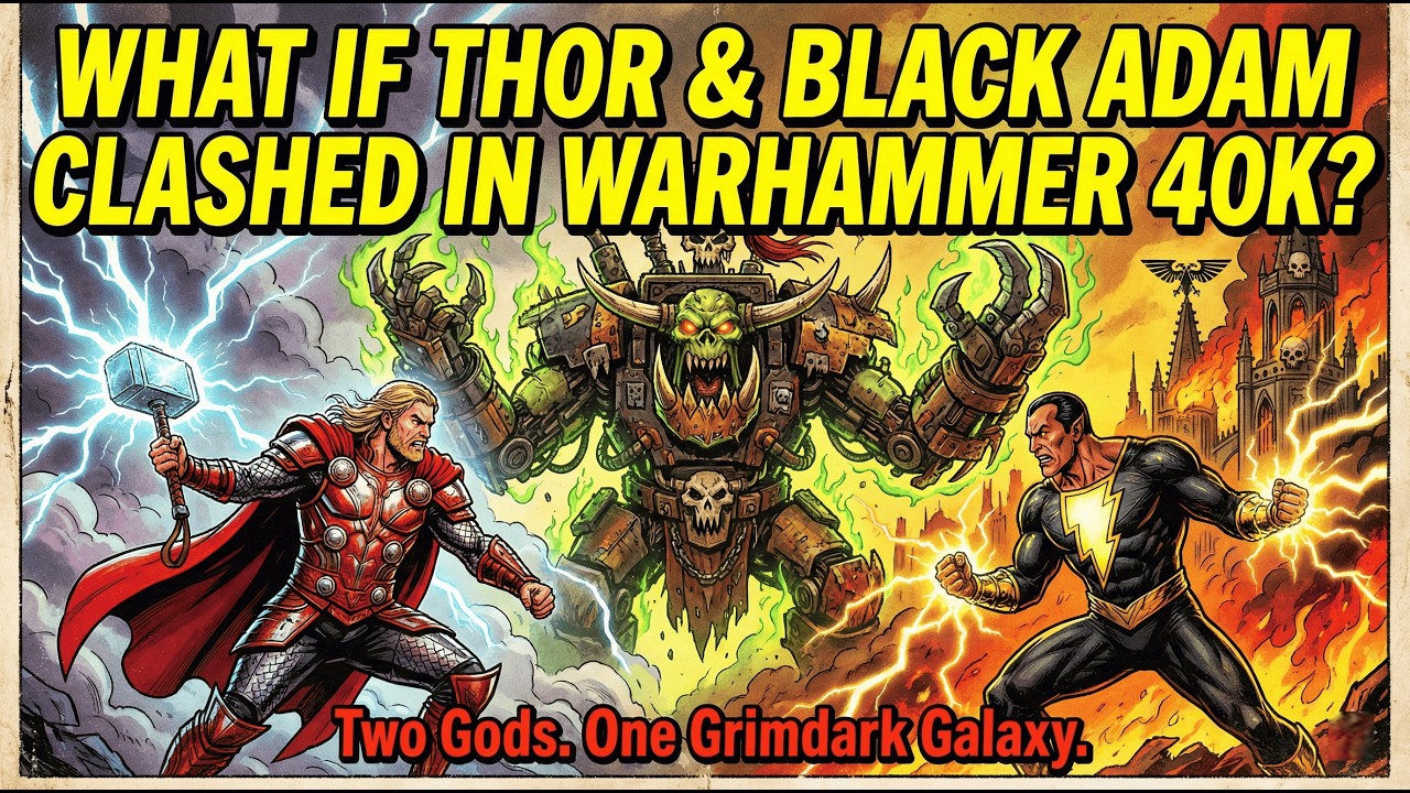 What If Thor & Black Adam CLASHED in Warhammer 40K