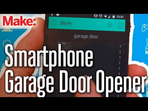 Weekend Project: Smartphone Garage Door Opener