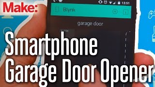 In this project we use Blynk, a mobile app that allows you to control internet connected Microcontrollers like the Particle Core to build 