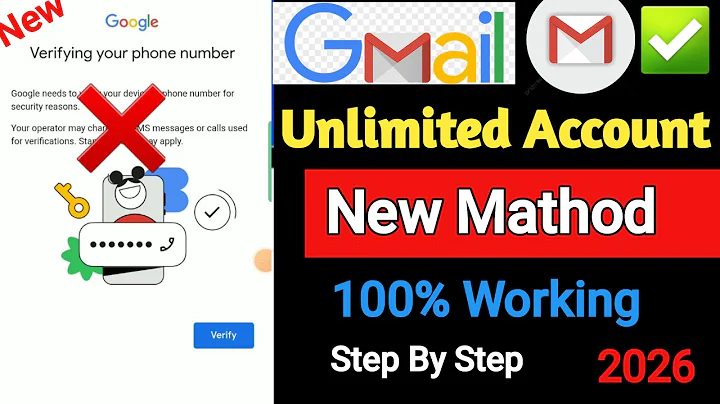 How To Create Unlimited Gmail Accounts Without Phone Number | Unlimited Gmail Account Create 