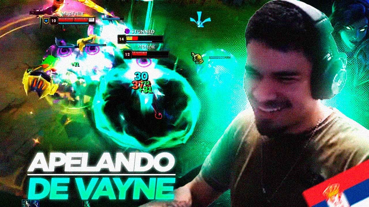 AYEL RESOLVEU APELAR PRA VAYNE TOP!