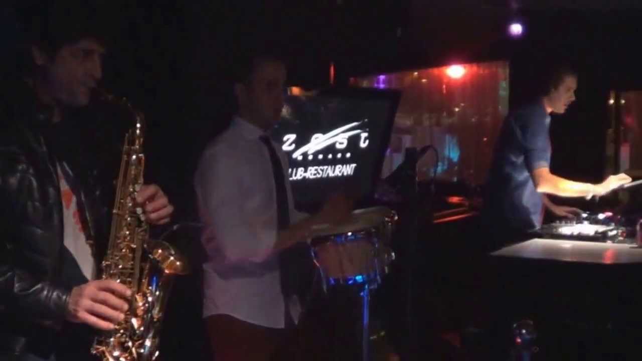 Max Jacobs Amazing Live Percussionist featuring Tristan Sax @ Dutch Take Over, Zest Monaco