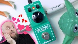 Cutest Overdrive Pedal Ever Ibanez Tube Screamer Mini – Review and Demonstration of Ibanez TS Mini
