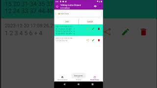 Viking Lotto Draw - Android APP screenshot 2