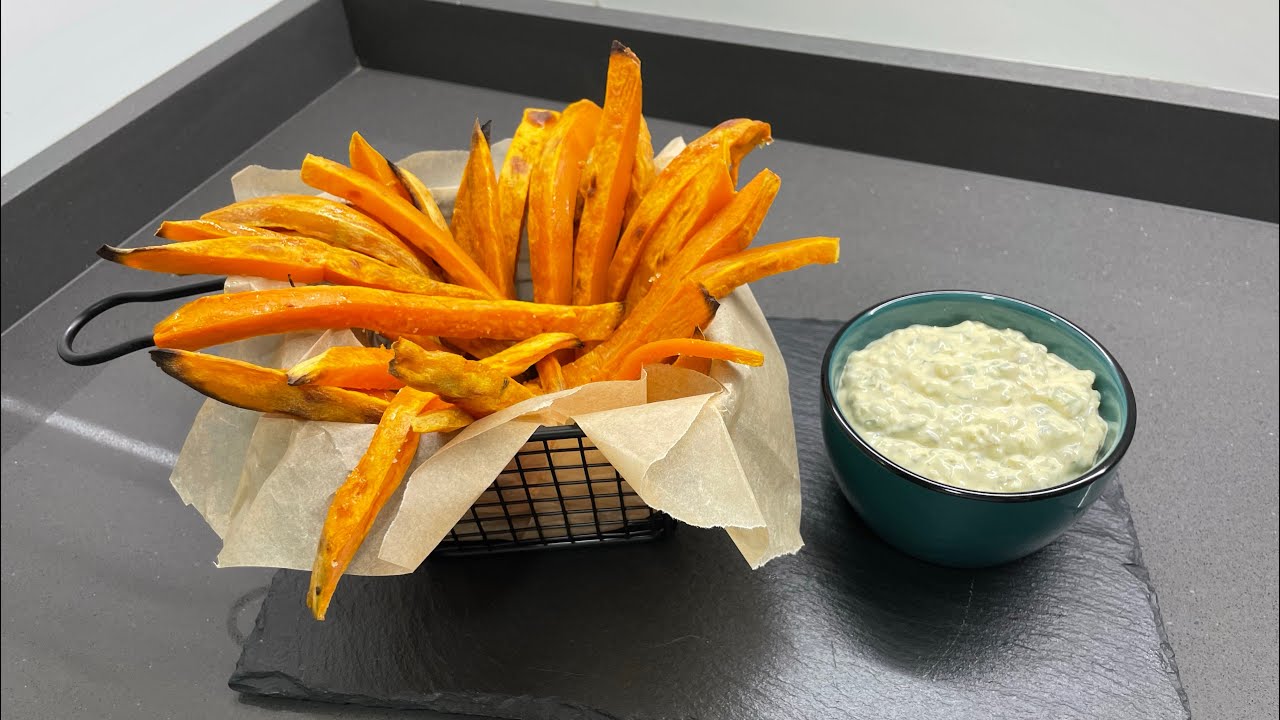 BONIATO AL HORNO CON SALSA TÁRTARA 