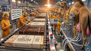 Inside a Billion-Dollar Camel Milk Factory | Luxury Chocolate &amp; Soap Mass Production