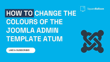 How to change the colours of the Joomla Admin Template Atum