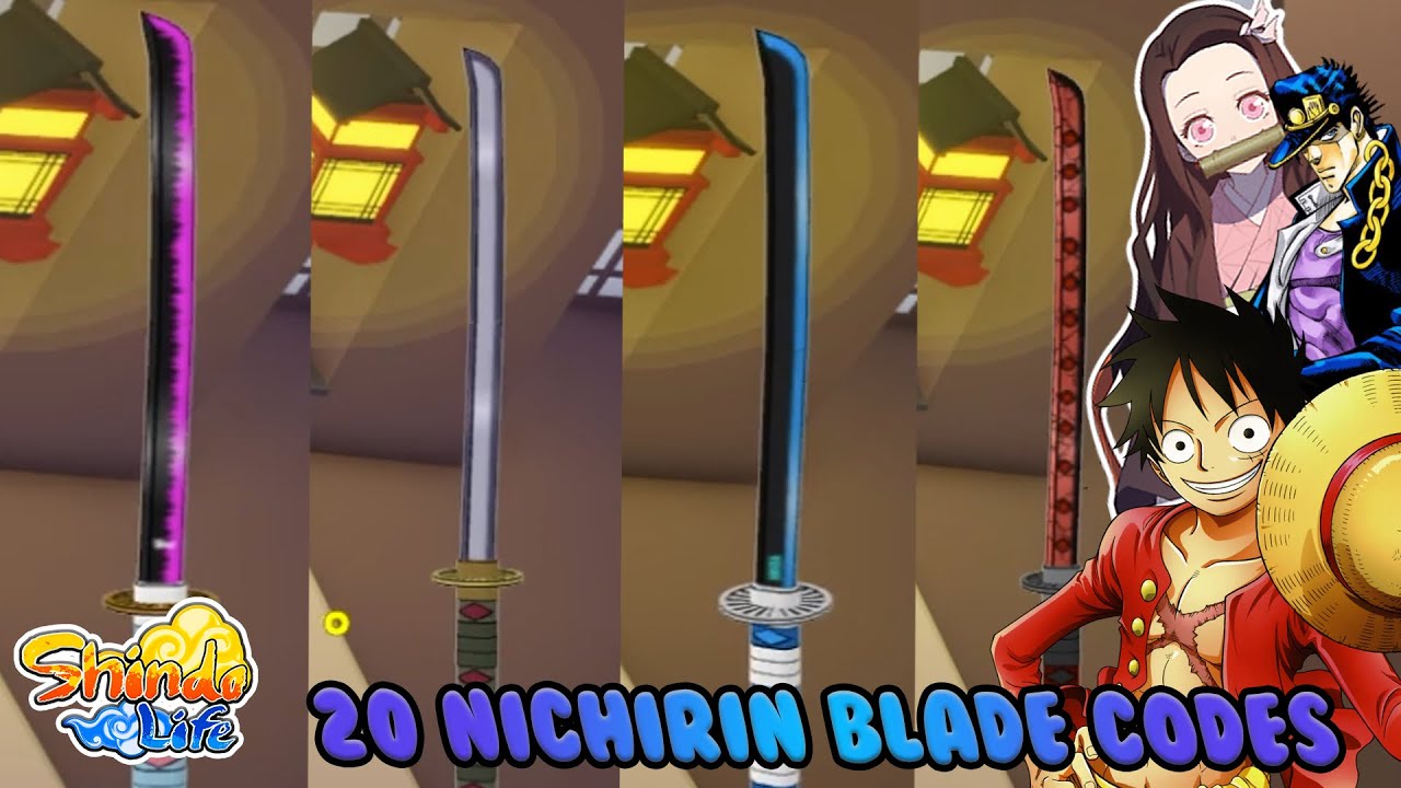 NEW* NICHIRIN BLADES AND ALL *NEW* CODES!!