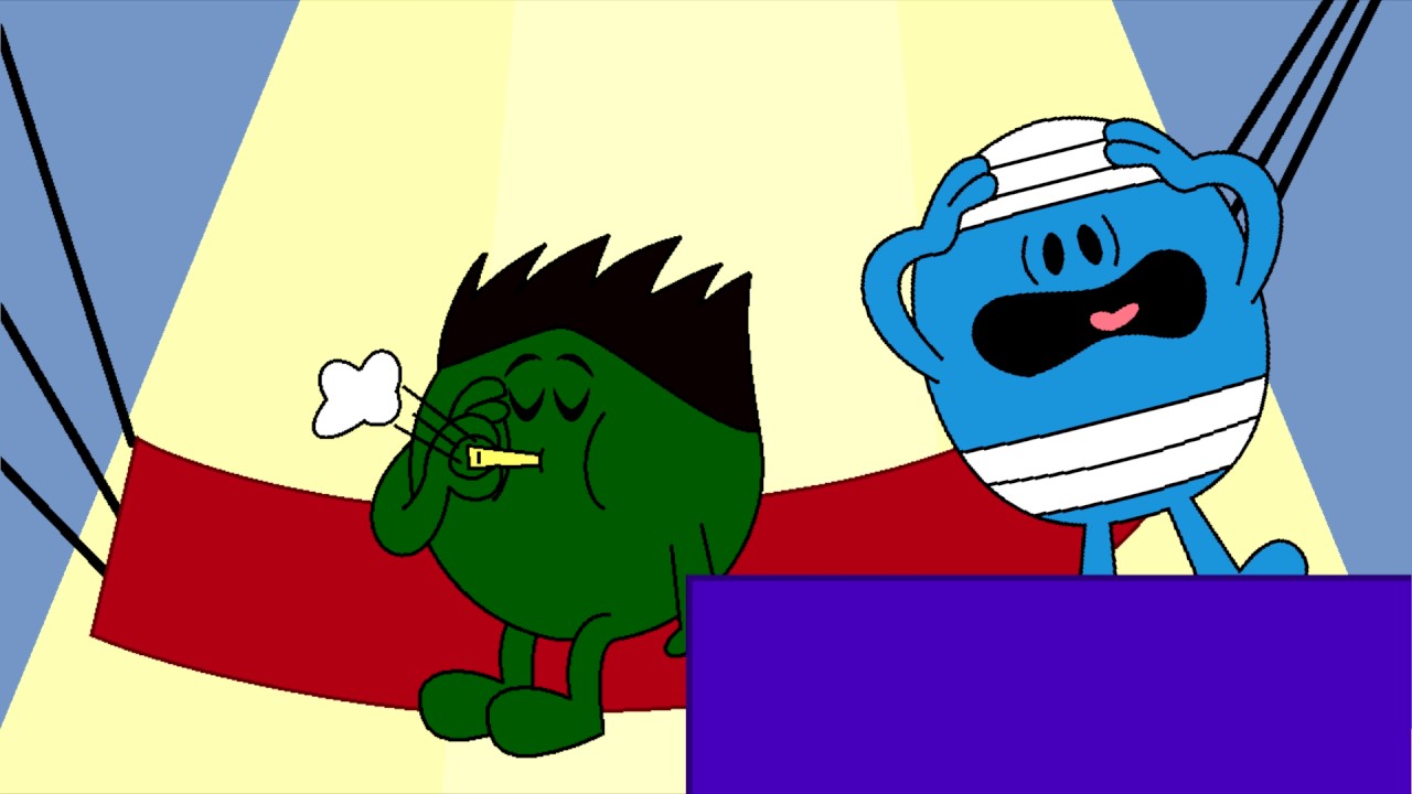 Mr. Bump waking up Mr. Normal again - YouTube