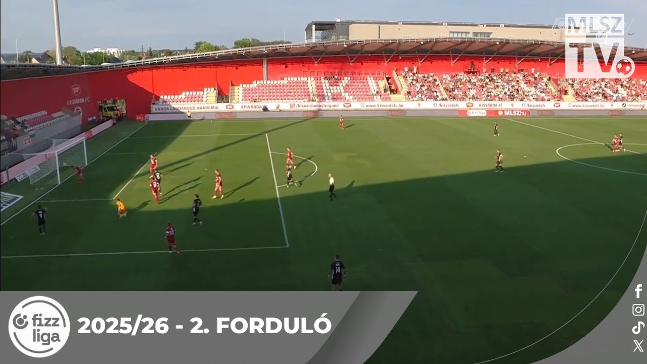 Kisvárda Master Good – Paksi FC | 1-5 | (1-4) | Fizz Liga | 2. forduló | MLSZTV