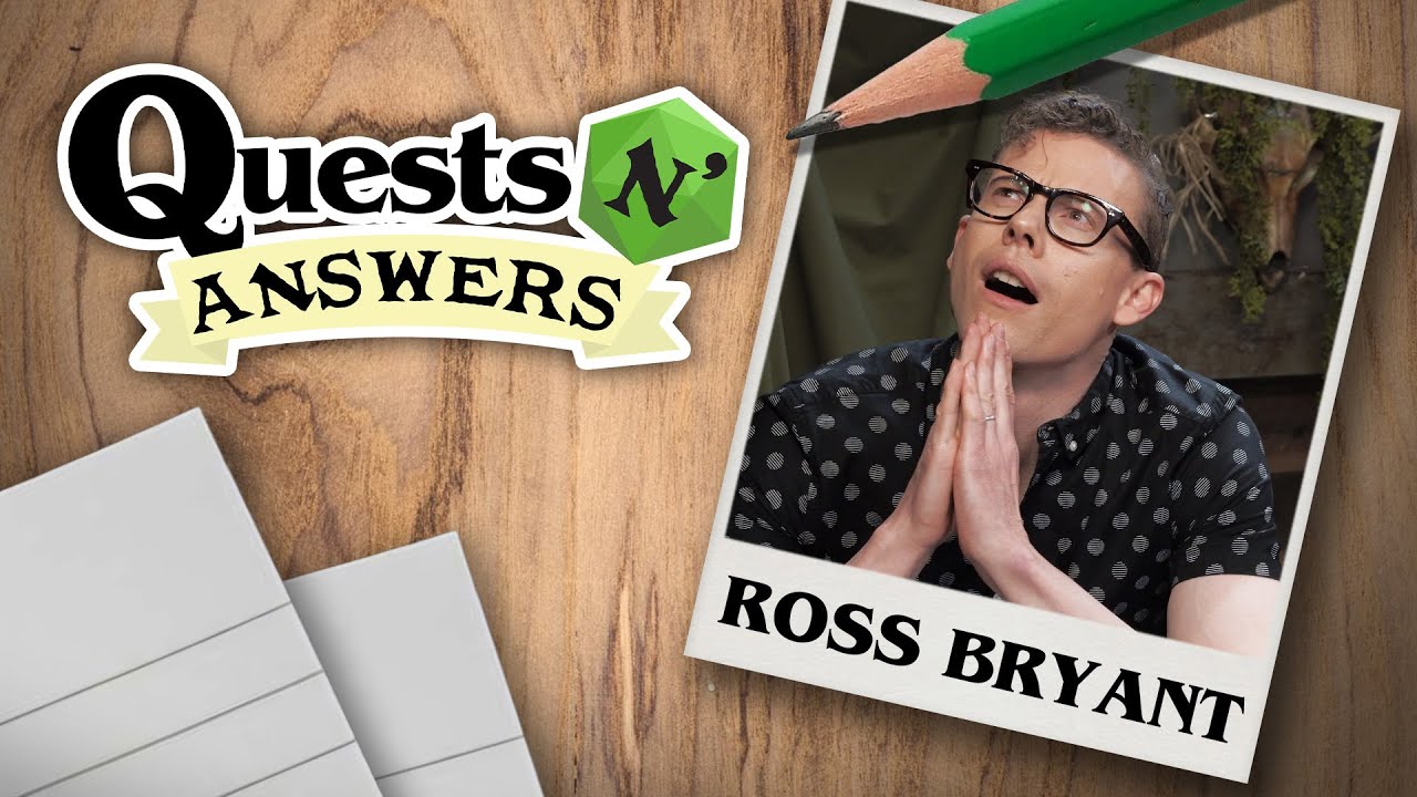 How to Be a Better TTRPG Player w/ Ross Bryant | Quests N’ Answers