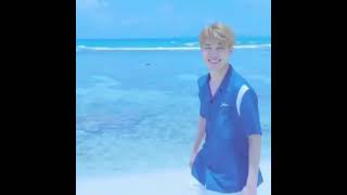 😅😅JIMIN in the beach 😅😅😅#jimin #bts