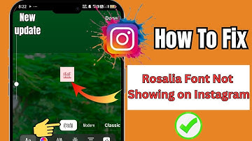 How to Fix Rosalia Font Not Showing on Instagram | Font Problem Solved (2025)