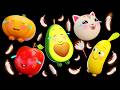 A Pena Mágica da Banana! 🐥🍓 Risadas e Música Infantil | Frutinhas Divertidas #frutinhasdivertidas