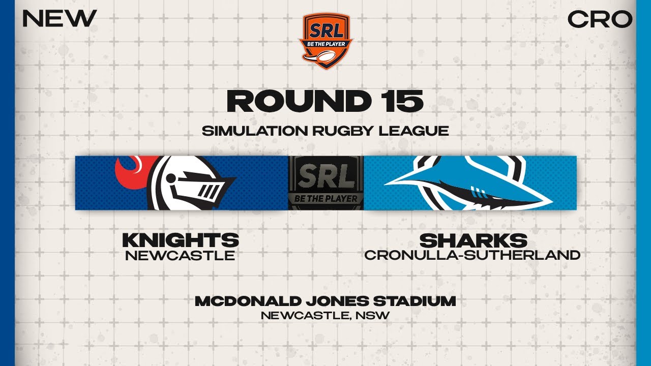 Ньюкасл Найтс против Кронулла-Сазерленд Шаркс | 1 сезон, 15 тур | SRL 2.0
