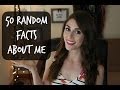 50 Random Facts About Me  -- & giveaway!