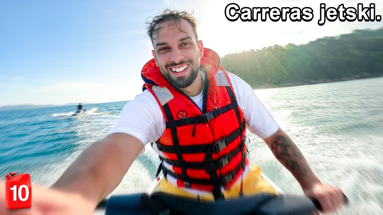 Hicimos unas Carreras ILEGALES en Jet Ski