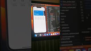 Speed coding flutter bank app ui screenshot 2