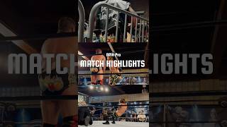 Stallion Rogers vs Beef Match Highlights with music, AAW Pro #wrestling #hardcore #grudgematch