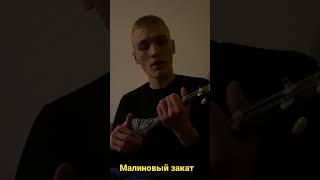 Cover на укулеле «Малиновый закат»