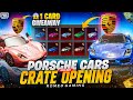 Porsche Super Cars Spin | Speed Drift Crate Opening | Giveaways for Subscribers | PUBGM 